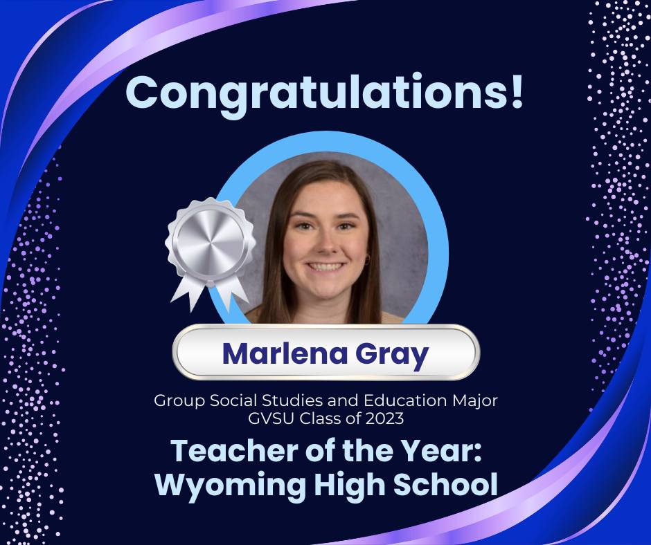 Marlena Gray Congratulations Poster